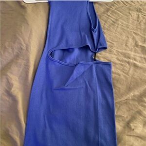 Blue Sleeveless Dress